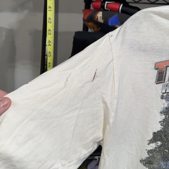 Y2K 2010 Harley Davidson Washington State Wolf Distressed Longsleeve Shirt Large - Picture 10 of 11